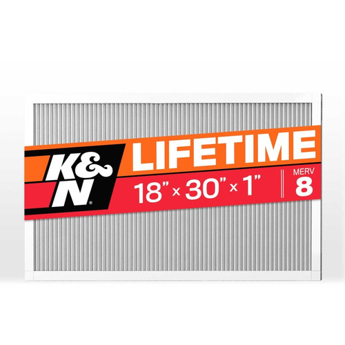 K&N HVAC Filter 18 X 30 X 1 Merv 8 - HVC-8-11830 Photo - Primary