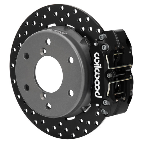 Wilwood 2024 Can Am Maverick Rear Brake Kit 11.60in Drilled - Black - 140-17947-D Photo - Primary