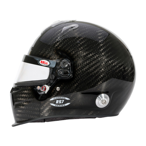 Bell Helmet Rs7 Carbon Duckbill (Hans) 56(7) Fia8859-2024/Sa2025 - 1204A63 Photo - Close Up