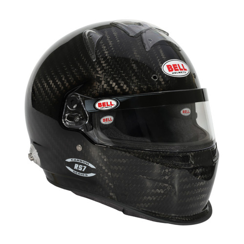 Bell Helmet Rs7 Carbon Duckbill (Hans) 58(7 1/4) Fia8859-2024/Sa2025 - 1204A67 Photo - Close Up