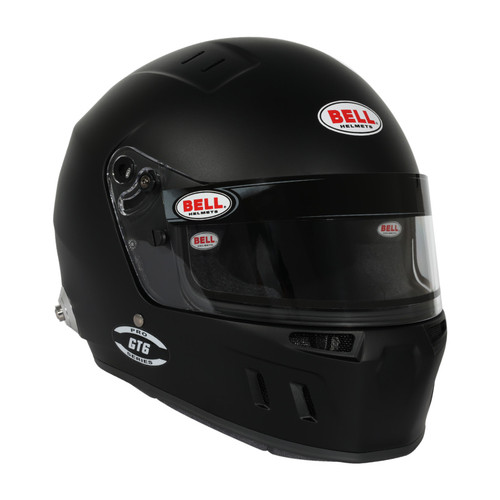 Bell Helmet Gt6 Matte Black (Hans) 2Xl(63 - 64) Fia8859-2024/Sa2025 - 1341150 Photo - Close Up