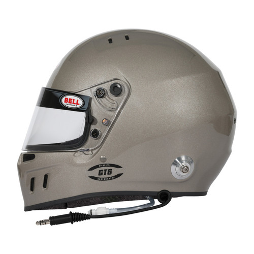 Bell Helmet Gt6 Rd-4C/Ec Titanium S. (Hans) 59(7 3/8) Fia8859-2024/Sa2025 - 1341216 Photo - Close Up