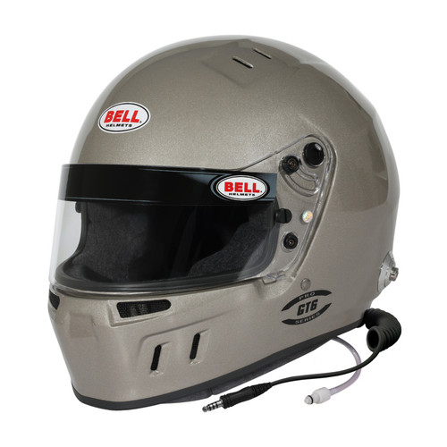 Bell Helmet Gt6 Rd-4C/Ec Titanium S. (Hans) 4Xl(67 - 68) Fia8859-2024/Sa2025 - 1341222 Photo - Close Up