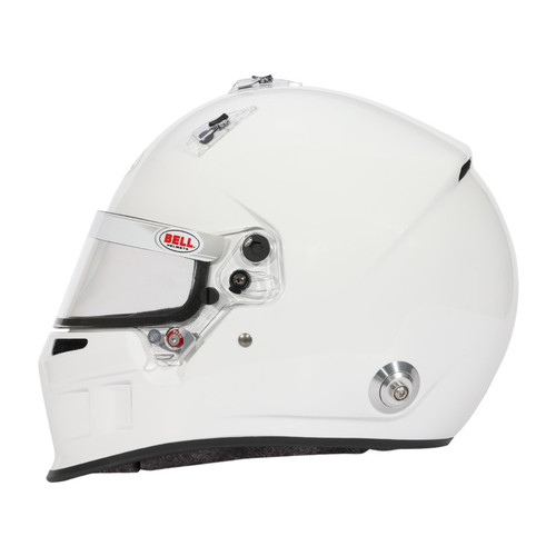 Bell Helmet Xr7 White (Hans) 57(7 1/8) Sa2025 - 1368001 Photo - Close Up