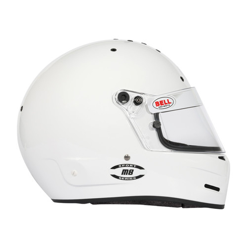 Bell Helmet M8 White Xsm(55-56) Sa2025 - 1419A52 Photo - Close Up