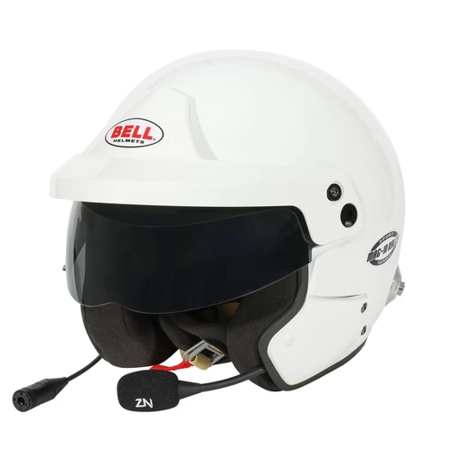 Bell Helmet Mag-10 Rally Sport White (Hans) Xs(55-56) Fia8859-2024 - 1443A22 Photo - Primary