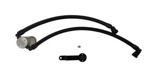 J&L 19-25 Ram 1500 3.6L Oil Separator 3.0 PCV Side -Clear Anodized - 3126P-C Photo - Primary