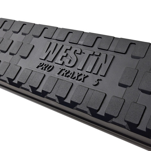 Westin 2025 Toyota 4Runner PRO TRAXX 5 Oval Nerf Step Bars - Semi-Gloss Black - 21-53785 Photo - Close Up
