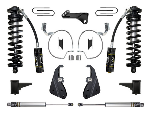 ICON 23-25 Ford F-250/F-350 Super Duty 4WD 4-5.5in Lift Stage Coilover Conversion System - K63171 Photo - Primary