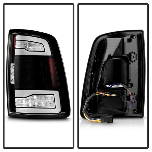 Spyder 19-24 Dodge Ram 2500/3500 HD LED Tail Lights - Blk (ALT-YD-DR19HDLEDBSAP-GRSEQ-BK) - 5089427 Photo - Unmounted