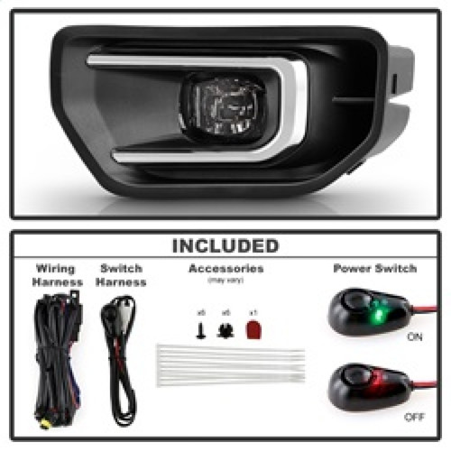 Spyder 24-26 Ford Ranger OEM Full LED Fog Lights w/Switch - Clear (FL-FR24-LED-C) - 9054082 Technical Bulletin