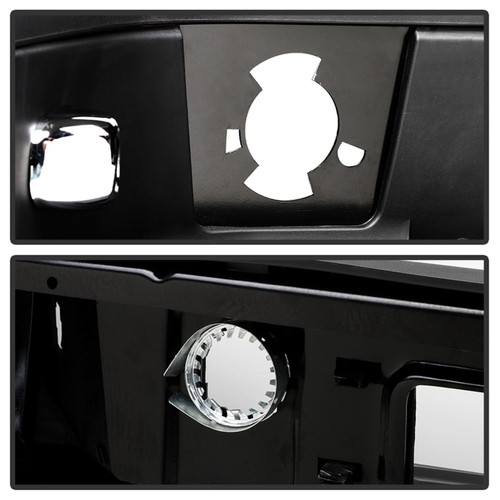 xTune 07-13 Chevy Silverado/GMC Sierra 1500 OEM Style Steel Rear Bumper - Chrome RB-CS07-SET-C - 9046926 Photo - Unmounted