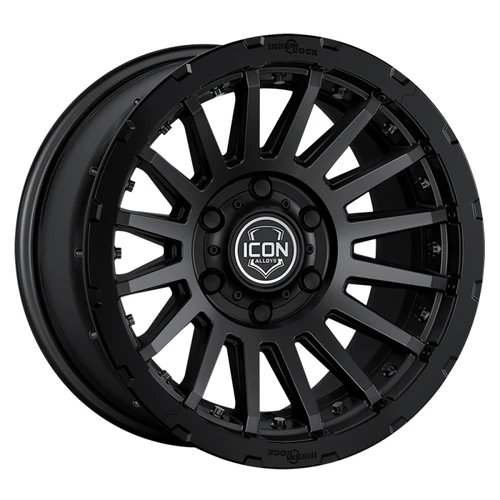 ICON Alloys Recon Pro Satin Black - 18 X 9 - 6 X 135- 6MM 5.25in BS - 23618906352SB Photo - Primary