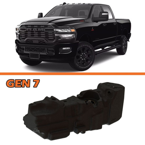 Titan Fuel Tanks 25-26 RAM 2500/3500 Cummins 4WD Crew Cab Short Bed 52 Gallon XXL Mid-Ship Fuel Tank - 7030125 User 1