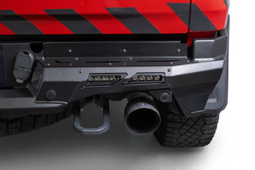 Addictive Desert Designs2025 Ram RHO Phantom Rear Bumper - Hammer Black Powder Coat - R630191190103 Photo - Close Up