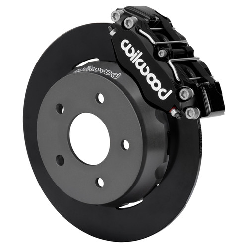Wilwood 22-24 Polaris RZR Turbo/ Pro R 5-Lug Front Big Brake Kit - Black Powder Coat - 140-18059 Photo - Primary