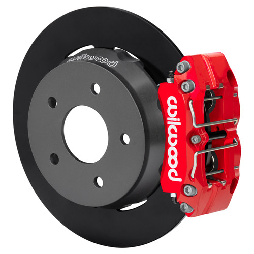 Wilwood 22-24 Polaris RZR Turbo/ Pro R 5-Lug Rear Big Brake Kit - Red - 140-18060-R Photo - Primary