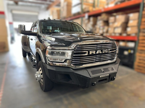 Go Rhino 19-24 RAM 2500/3500 BR11 Front Bumper Replacement - Tex. Black - 24225T Photo - Mounted