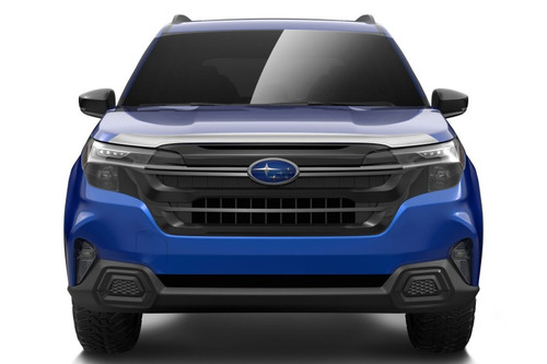 Husky Liners 2025 Subaru Forester Aeroskin Hood Protector - Chrome - 2892240 Photo - Close Up