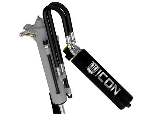 ICON 21-25 Ford F-150 Raptor Driver Side Rear 3.0 Zeta RXT Remote Reservoir Shock - 95206L Photo - Close Up