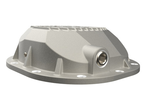 aFe 90-14 Ford F-150 Rear Differential Cover - Raw w/ Machined Fins - 46-71410A Photo - Unmounted