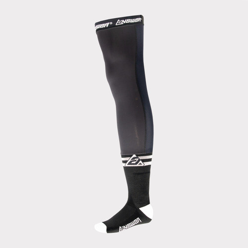 Answer Knee Brace Socks Black/White - Large/XL - 475286 User 1