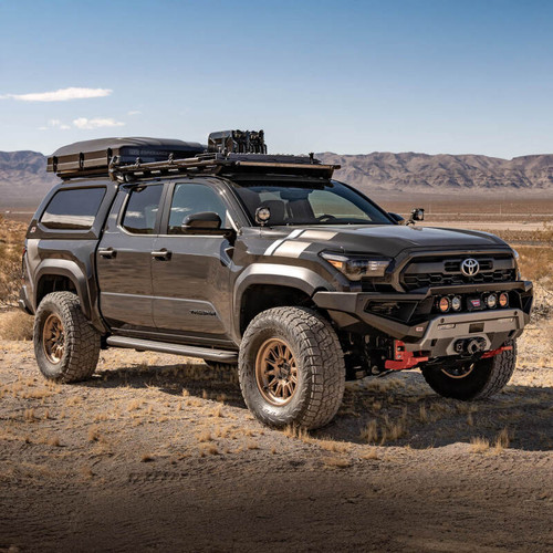 ARB 2024+ Toyota Land Cruiser Summit Step Sliders - 4423040 Photo - lifestyle view