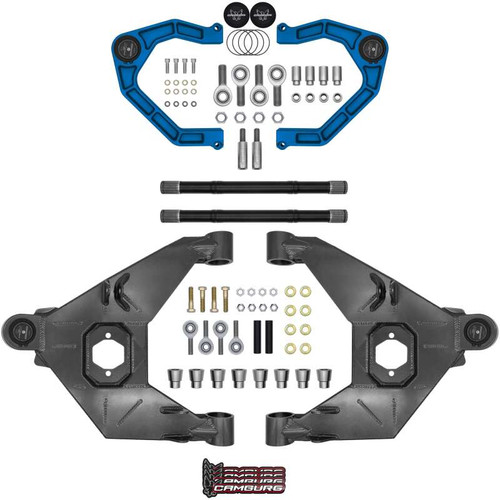 Camburg 21-25 Ford Bronco Trail Series Long Travel Kit w/ Billet XJ UCA - King Blue - CAM-110243-KX-BLU Photo - Primary