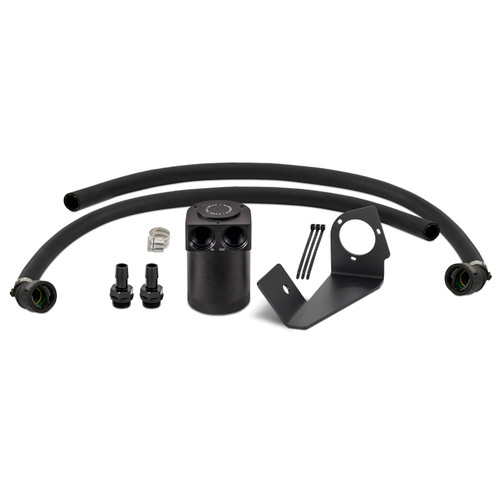 Mishimoto 2025+ RAM 1500 3.0L Hurricane Baffled Oil Catch Can Kit - Black - MMBCC-RAM-25 Photo - Primary