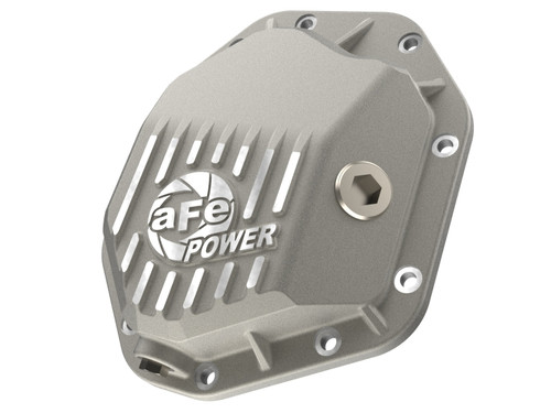 aFe 19-25 GM Trucks Front Diff Cover - Raw w/ Machined Fins - 46-71430A Photo - Primary