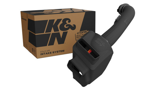 K&N 17-19 GM Heavy Duty 6.6L Diesel NextGen Dry Flow Cold Air Intake - 50-3101D Photo - out of package