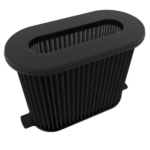 K&N 08-10 Ford Super Duty V8-6.4L Diesel Replacement Dryflow Air Filter - E-0785HBK Photo - lifestyle view