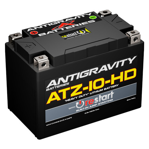 Antigravity YTZ10 High Power Lithium Battery w/Re-Start - AG-ATZ10-HD-RS Photo - Primary