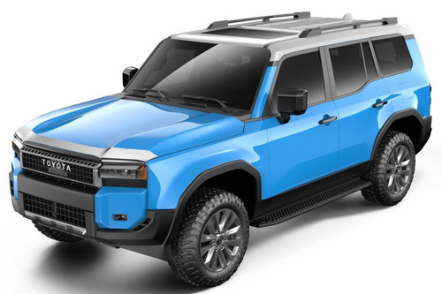 Husky Liners 24-25 Toyota Land Cruiser Aeroskin Hood Protector - Chrome - 2892232 Photo - Mounted