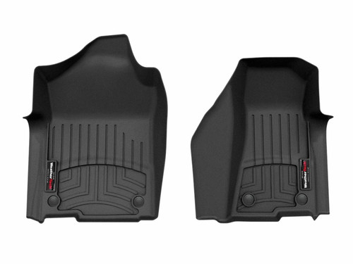 WeatherTech 2025 Dodge Ram Truck Regular Cab w/Vinyl Floors Front FloorLiner - Black - 4419631V Photo - Primary