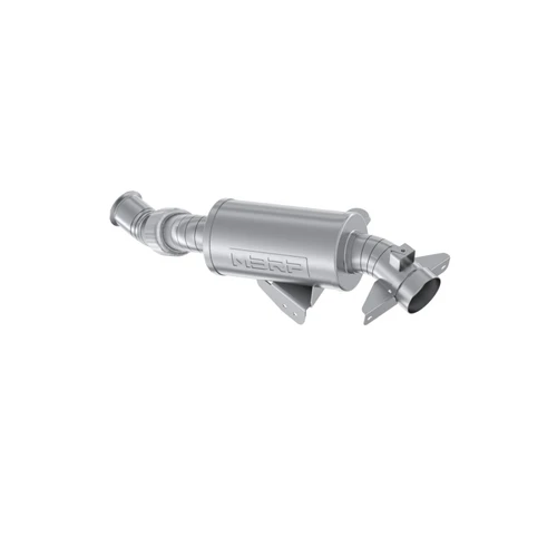 MBRP 24-26 Can-Am Maverick R Slip-On Exhaust System w/ Performance Muffler - AT-9223PT Photo - Primary