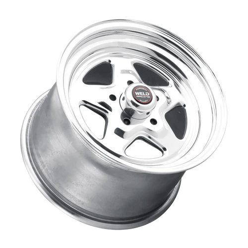 Weld ProStar 15x14 / 5x4.5 BP / 6.5in. BS Polished Wheel - Non-Beadlock - 96-514212 Photo - Close Up