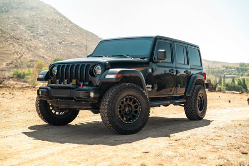 DV8 Offroad 2018-2025 Wrangler JL Push Bar for Mopar Rubicon Steel Bumper - LBJL-13 Photo - out of package