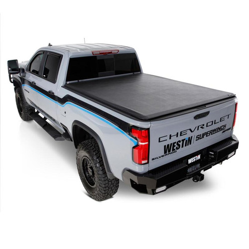 Westin 19-26 Chevy Silverado/GMC Sierra 1500 CrewCab AT6 Running Boards - Black - 24-64765 Photo - Mounted