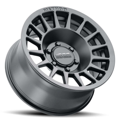 Method MR707 Bead Grip 18x8.5 / +38mm Offset / 5x120 BP / 64.25mm CB / 6.2in BS Matte Black Wheel - MR70788552538 Photo - Close Up