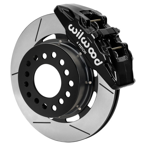 Wilwood Ford Mustang II Dynapro Front Brake Kit w/ 12.19in Slotted Rotor - Black - 140-18365 Photo - Primary