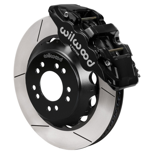 Wilwood Ford Mustang II Ford Aero6 Front Brake Kit w/ 14.00in Slotted Rotor - Black - 140-18367 Photo - Primary