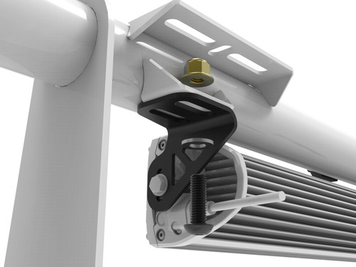 aFe Terra Guard Light Bar Brackets - 79-91002 Photo - Mounted