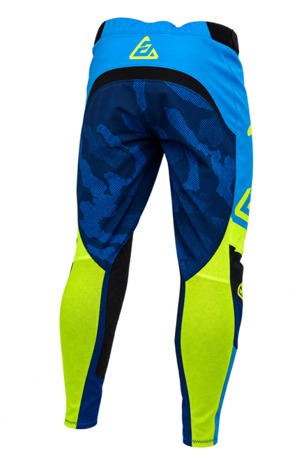 Answer LE Elite Camo Pants Cyan/Hyper Acid/Black Size - 34 - 550574 User 1