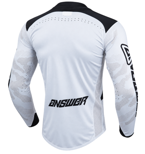 Answer LE Elite Camo Jersey Black/White - Small - 550592 User 1