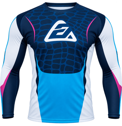 Answer  Syncron Raceday Jersey Dark Blue/Cyan/Grey/Purple - XS - 550604 User 1