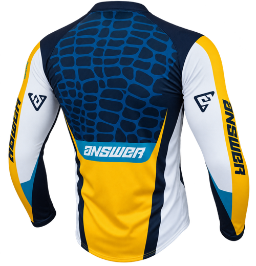 Answer  Syncron Raceday Jersey Yellow/Navy/Cyan/White - Small - 550619 User 1