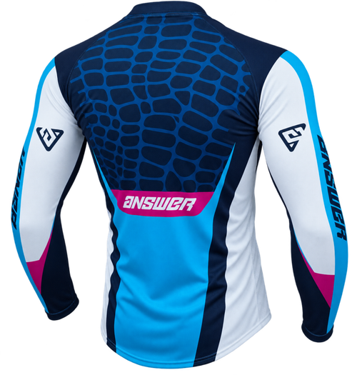 Answer LE Elite Camo Jersey Cyan/Hyper Acid/Black Youth - Large - 550635 User 1