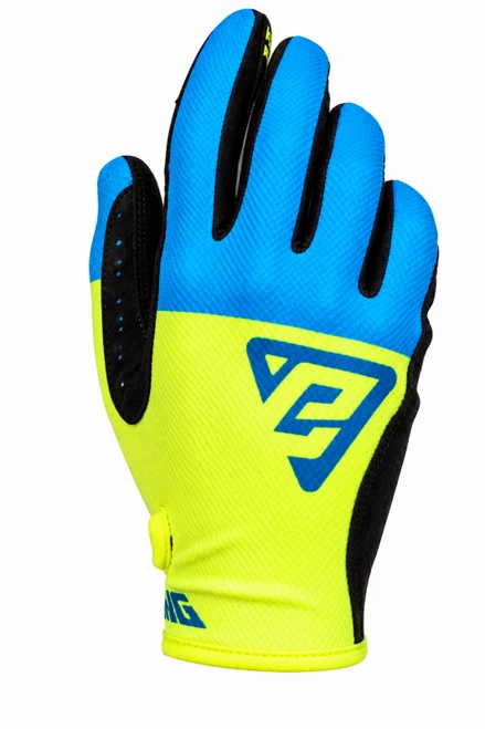 Answer  Ascent Gloves Cyan/Hyper Acid/Black Youth - Large - 550713 User 1