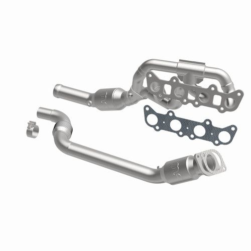 MagnaFlow 2015 Ford Mustang 5.0 Direct Fit EPA Compliant Manifold Catalytic Converter - 22-214 360 Degree Image Set